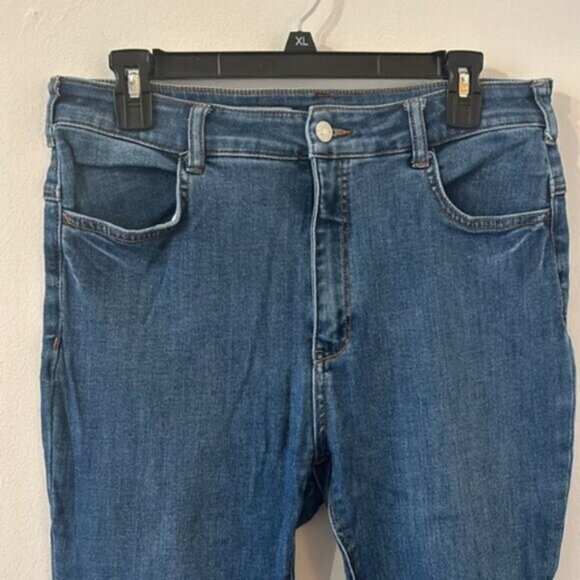 Anthropologie Pilcro High-Rise Skinny Jeans Denim Size 31 Tall - Picture 4 of 8